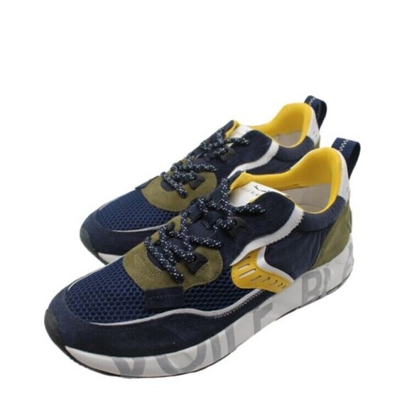 Voile Blanche Navy Laced-Up Shoes - NWT